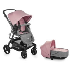 Passeggino Duo Be Cool Quantum Crib collezione 2021 Be Pink