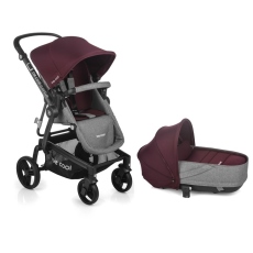 Passeggino Duo Be Cool Quantum Crib collezione 2021 Be Wine
