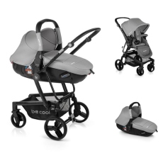 Passeggino Duo Be Cool Quantum Match collezione 2019 BeGrey