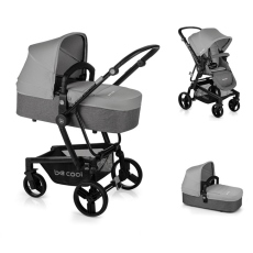Passeggino Duo Be Cool Quantum Top Plus collezione 2019 BeGrey