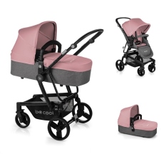 Passeggino Duo Be Cool Quantum Top Plus collezione 2019 BePink
