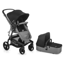 Passeggino Duo Be Cool Quantum Top Plus collezione 2021 Be Black
