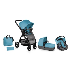 Passeggino Trio Be Cool Slide 3 Top Plus Zero collezione 2019 BeBlue