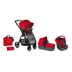 Passeggino Trio Be Cool Slide 3 Top Plus Zero collezione 2019 BeRed