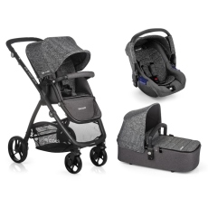 Passeggino Trio Be Cool Slide 3 Top Plus Zero collezione 2021 Be Melange