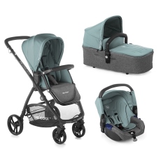 Passeggino Trio Be Cool Slide 3 Top Plus Zero collezione 2022 Be Aquamarine