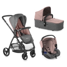 Passeggino Trio Be Cool Slide 3 Top Plus Zero collezione 2022 Be Rosegold