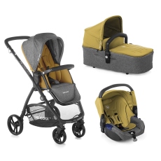Passeggino Trio Be Cool Slide 3 Top Plus Zero collezione 2022 Be Sulphur