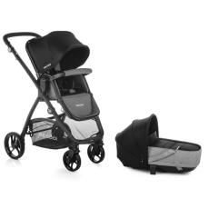 Passeggino Duo Be Cool Slide Crib collezione 2020 BeBlack