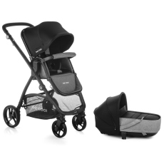 Passeggino Duo Be Cool Slide Crib collezione 2021 Be Black