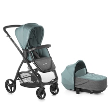 Passeggino Duo Be Cool Slide Crib collezione 2022 Be Aquamarine