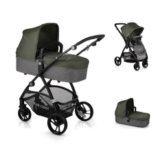 Passeggino Duo Be Cool Slide Top Plus collezione 2019 BeKhaki