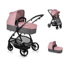 Passeggino Duo Be Cool Slide Top Plus collezione 2019 BePink