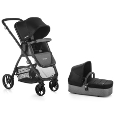 Passeggino Duo Be Cool Slide Top Plus collezione 2020 BeBlack