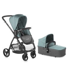 Passeggino Duo Be Cool Slide Top Plus collezione 2022 Be Aquamarine