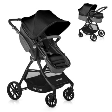 Passeggino Duo Be Cool Spirit collezione 2019 BeBlack