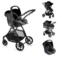 Passeggino Trio Be Cool Spirit Zero collezione 2019 BeBlack