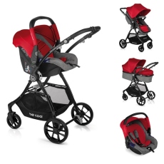 Passeggino Trio Be Cool Spirit Zero collezione 2019 BeRed