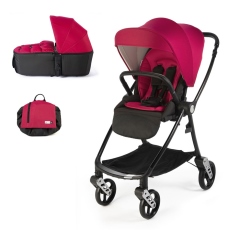 Passeggino Duo Bhoop Duo Taiyo Noha collezione 2020 Cherry Red