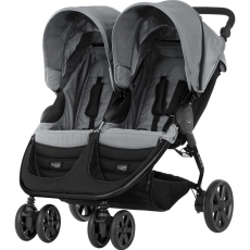 Passeggino Gemellare Britax B-Agile Double collezione 2018 Steel Grey