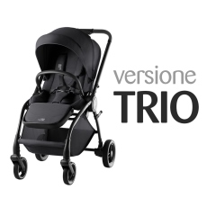 Passeggino Trio Britax Rmer Trio Rio collezione 2025 Carbon Black