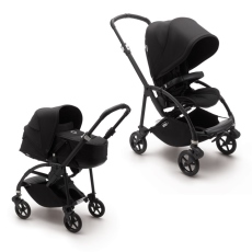 Passeggino Duo Bugaboo Bee 6 passeggino e navicella collezione 2023 Nero