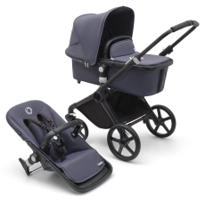 Passeggino Duo Bugaboo Fox Cub collezione 2023 Stormy Blue