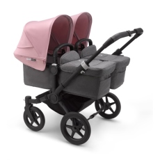 Passeggino Gemellare Bugaboo Donkey 3 Gemellare collezione 2020 Rosa Pastello