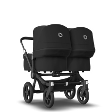 Passeggino Gemellare Bugaboo Donkey 3 Gemellare collezione 2021 Nero