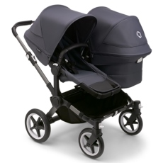 Passeggino Gemellare Bugaboo Donkey 5 Fratellare collezione 2022 Stormy Blue
