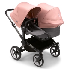 Passeggino Gemellare Bugaboo Donkey 5 Fratellare collezione 2025 Morning Pink