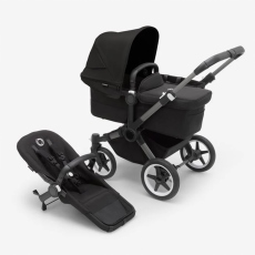 Passeggino Duo Bugaboo Donkey 5 Mono collezione 2022 Midnight Black