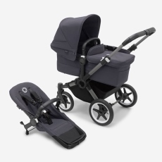 Passeggino Duo Bugaboo Donkey 5 Mono collezione 2022 Stormy Blue