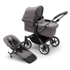 Passeggino Duo Bugaboo Donkey 5 Mono collezione 2025 Grey Melange