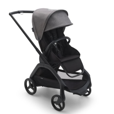 Passeggino Quattro Ruote Bugaboo Dragonfly collezione 2025 Grey Mlange Black