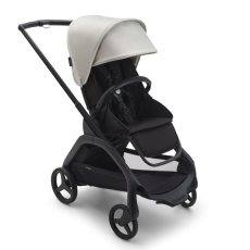 Passeggino Quattro Ruote Bugaboo Dragonfly collezione 2025 Misty White Black