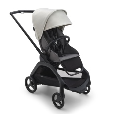 Passeggino Quattro Ruote Bugaboo Dragonfly collezione 2025 Misty White Grey Mlange 