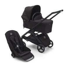 Passeggino Duo Bugaboo Duo Dragonfly collezione 2025 Midnight Black