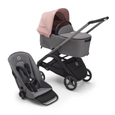 Passeggino Duo Bugaboo Duo Dragonfly collezione 2025 Morning Pink