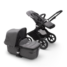 Passeggino Duo Bugaboo Fox 2 collezione 2021 Grigio Melange