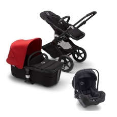 Passeggino Trio Bugaboo Fox 2 Trio collezione 2021 Rosso
