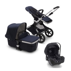 Passeggino Trio Bugaboo Fox 2 Trio collezione 2020 Navy Scuro