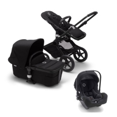 Passeggino Trio Bugaboo Fox 2 Trio collezione 2020 Nero