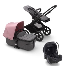 Passeggino Trio Bugaboo Fox 2 Trio collezione 2020 Rosa Pastello