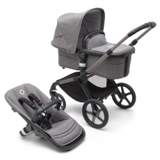 Passeggino Duo Bugaboo Fox 5 collezione 2023 Grey Melange