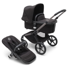 Passeggino Duo Bugaboo Fox 5 collezione 2023 Midnight Black