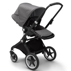 Passeggino Duo Bugaboo Lynx collezione 2021 Grigio mlange - Telaio nero