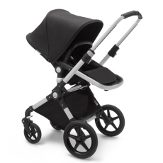 Passeggino Duo Bugaboo Lynx collezione 2021 Nero - Telaio alluminio