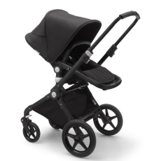 Passeggino Duo Bugaboo Lynx collezione 2021 Nero - telaio nero