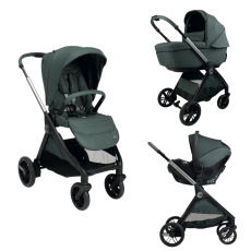 Passeggino Trio Chicco Trio Bellagio Kory Plus collezione 2025 Fir Tree